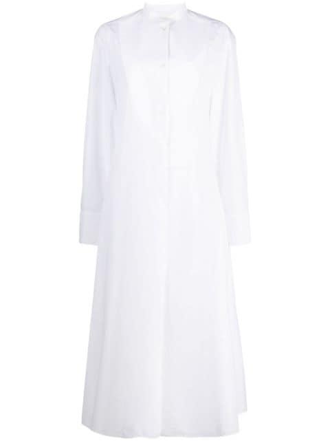 cotton shirtdress by JIL SANDER