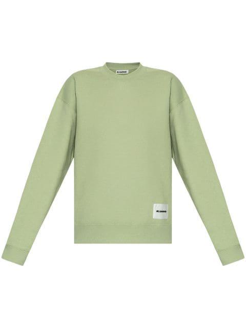 cotton sweatshirt by JIL SANDER