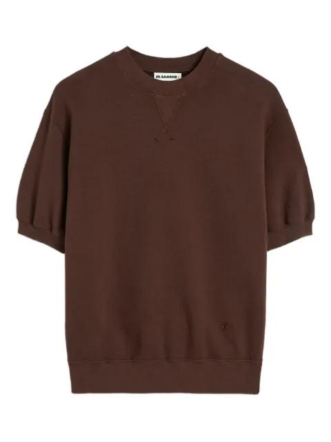cotton terry T-shirt by JIL SANDER