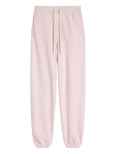 cotton terry track pants by JIL SANDER