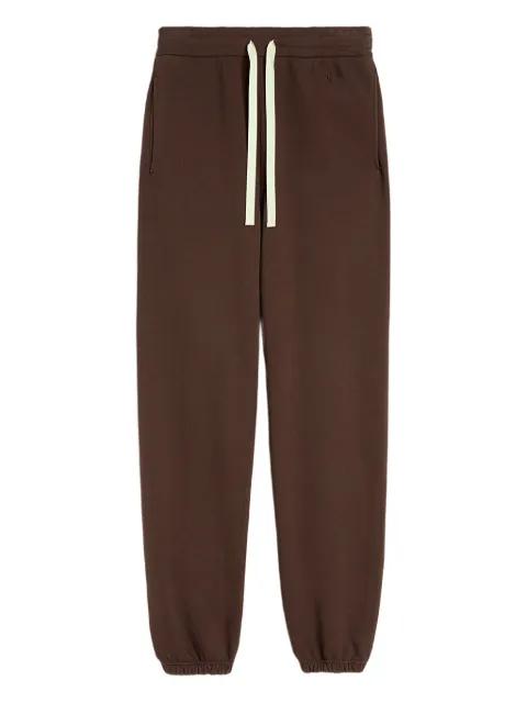 cotton terry track pants by JIL SANDER