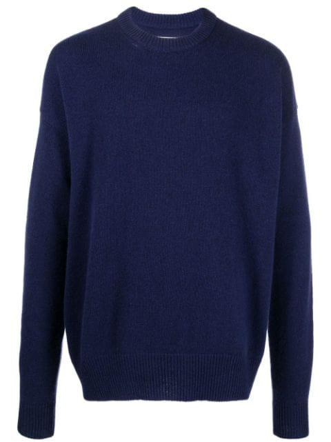 crew neck cashmere jumper by JIL SANDER