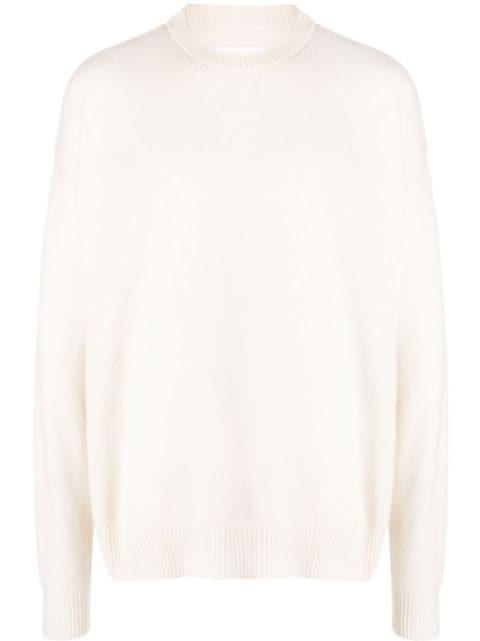 crew-neck cashmere jumper by JIL SANDER