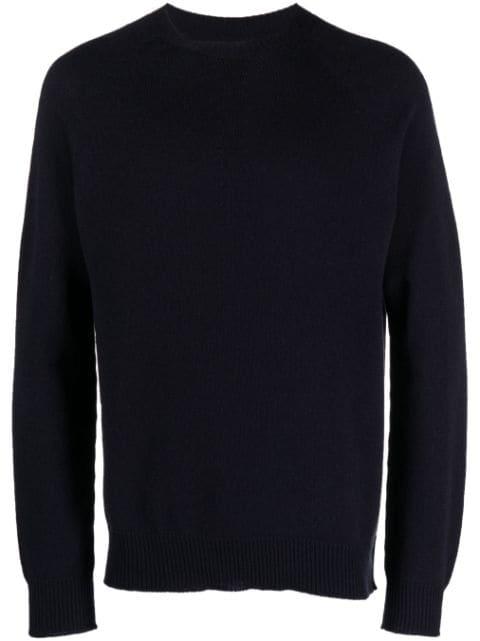 crew neck cashmere jumper by JIL SANDER