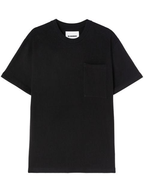 crew-neck cotton T-shirt by JIL SANDER