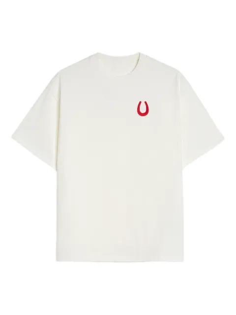 crew-neck embroidered T-shirt by JIL SANDER