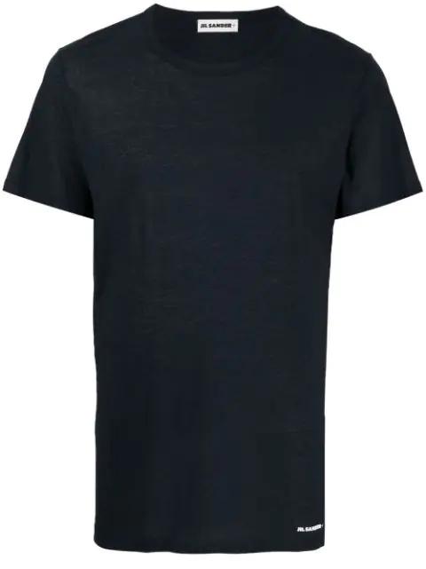 crew-neck fitted T-shirt by JIL SANDER