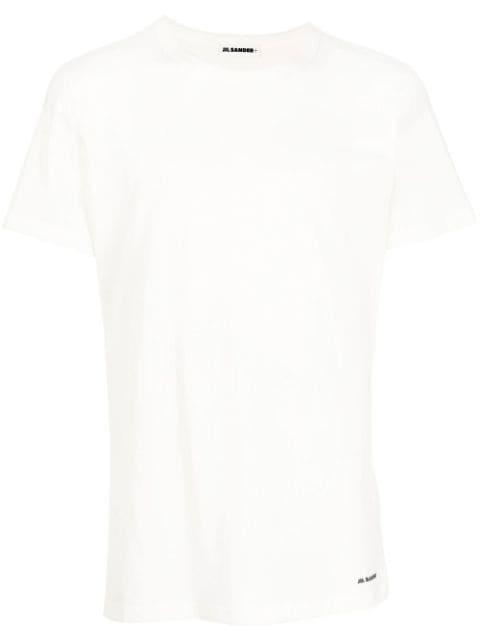 crew-neck fitted T-shirt by JIL SANDER