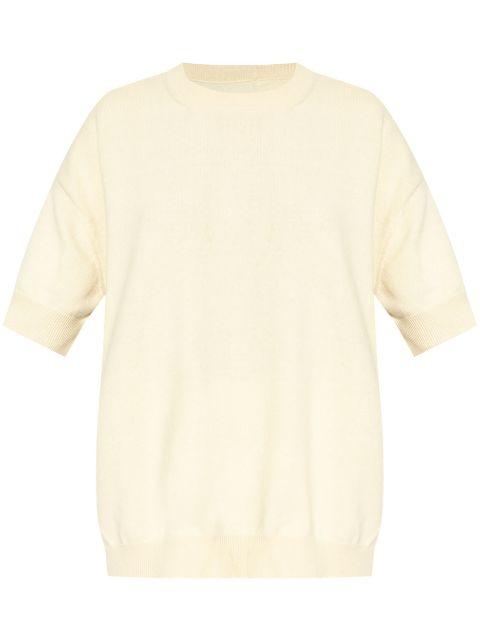 crew-neck knitted T-shirt by JIL SANDER