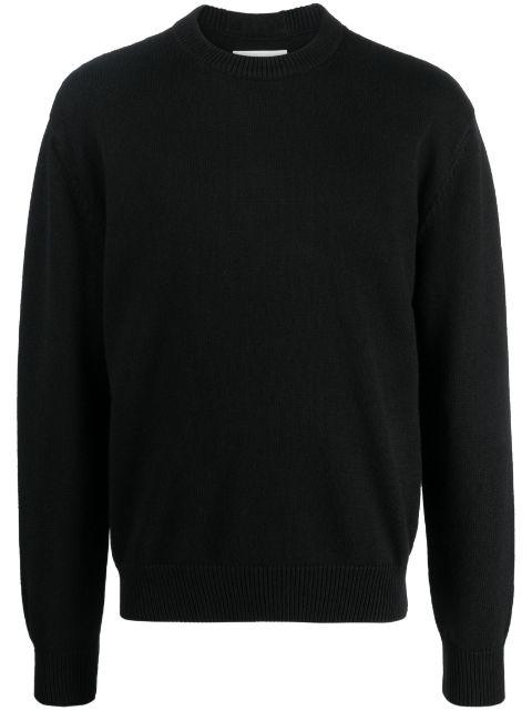 crew-neck knitted jumper by JIL SANDER