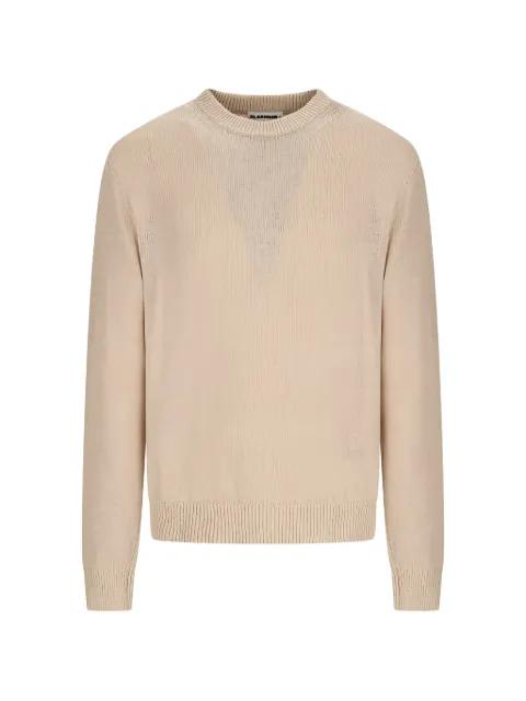 crew-neck long-sleeve sweater by JIL SANDER