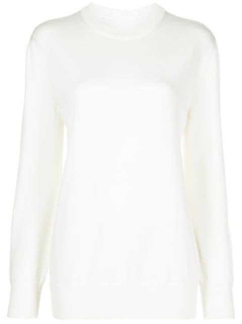 crew-neck merino wool sweater by JIL SANDER