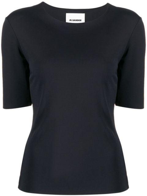 crew neck short-sleeved T-shirt by JIL SANDER