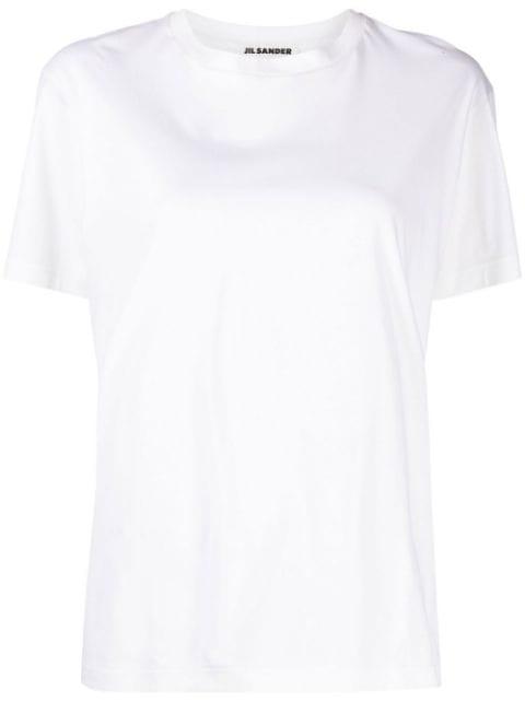 crew neck short-sleeved T-shirt by JIL SANDER