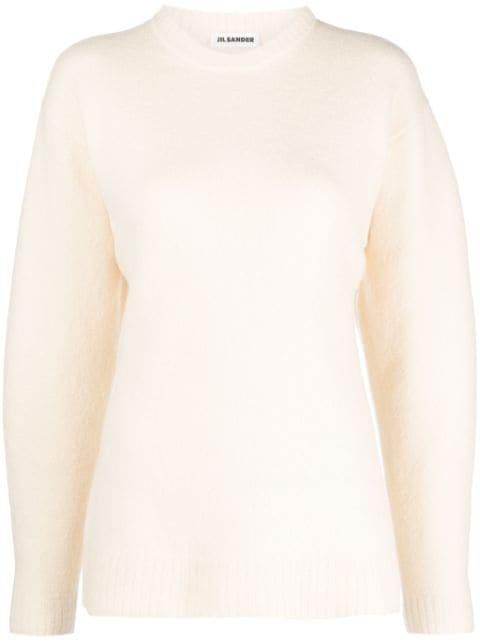 crew-neck wool jumper by JIL SANDER