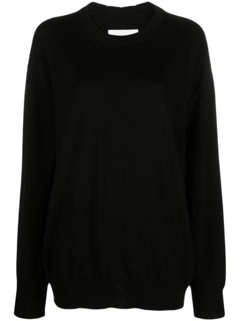 crew-neck wool jumper by JIL SANDER