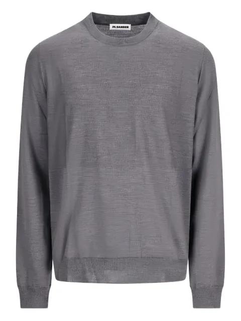 crew-neck wool sweater by JIL SANDER
