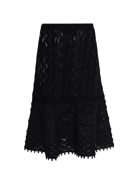 crochet midi skirt by JIL SANDER