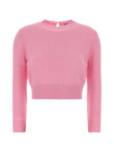 cropped sweater by JIL SANDER