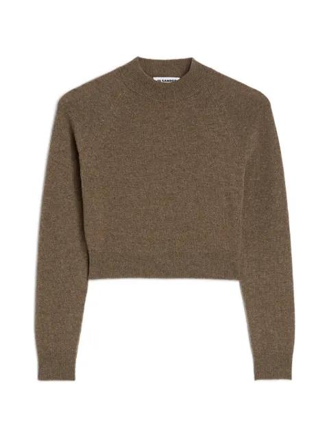cropped sweater by JIL SANDER