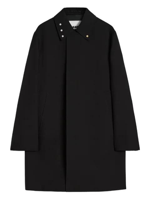double-breasted coat by JIL SANDER