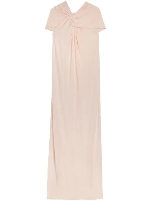 draped maxi dress by JIL SANDER