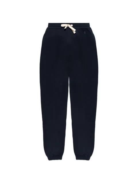 drawstring-embroidered track pants by JIL SANDER
