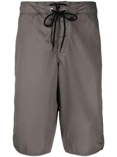 drawstring knee-length swim shorts by JIL SANDER