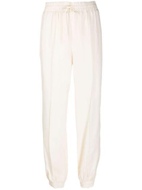 drawstring tapered trousers by JIL SANDER