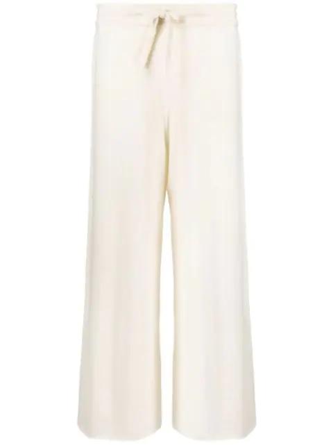 drawstring-waist cashmere trousers by JIL SANDER