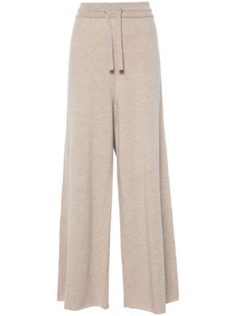 drawstring-waist cashmere trousers by JIL SANDER