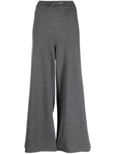 drawstring-waist cashmere trousers by JIL SANDER