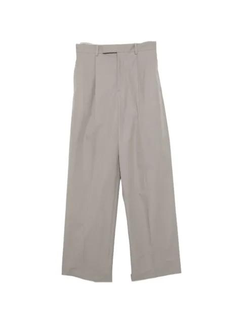 drill trousers by JIL SANDER