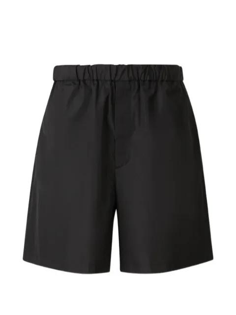 elasticated-waistband shorts by JIL SANDER