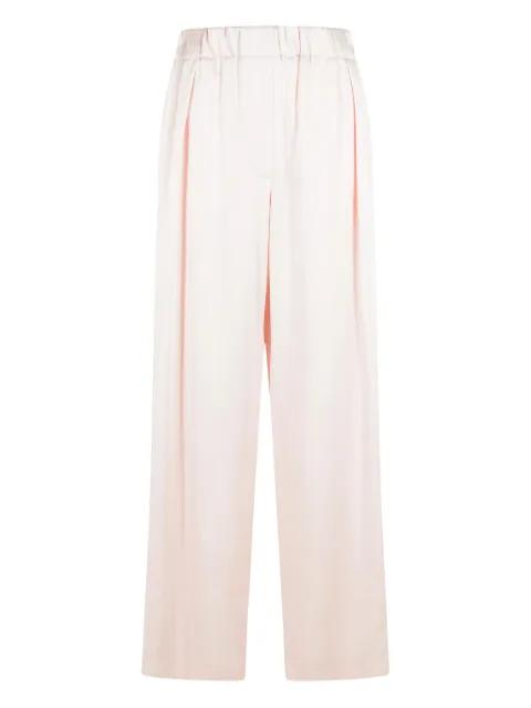 elasticated-waistband trousers by JIL SANDER
