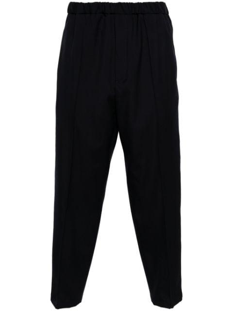 elasticated-waistband trousers by JIL SANDER
