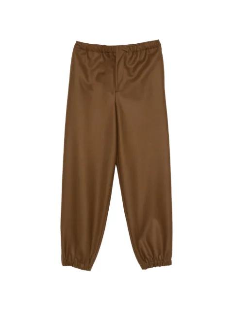 elasticated wool trousers by JIL SANDER