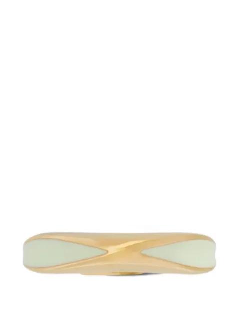 engraved ring by JIL SANDER