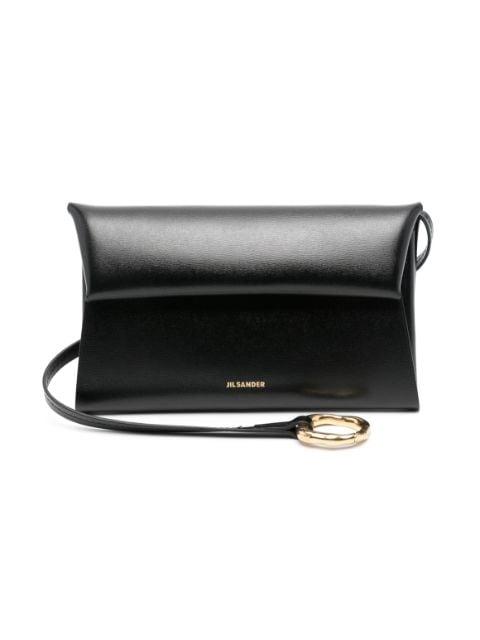 envelope-style leather pouch by JIL SANDER