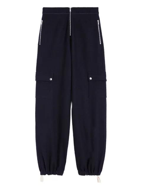 felted trousers by JIL SANDER
