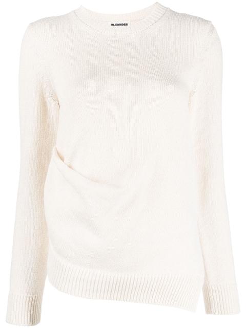 fine-knit long-sleeve jumper by JIL SANDER