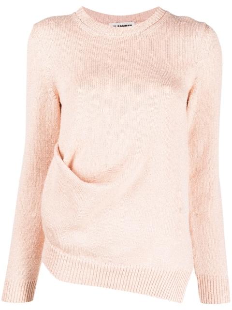fine-knit long-sleeve jumper by JIL SANDER