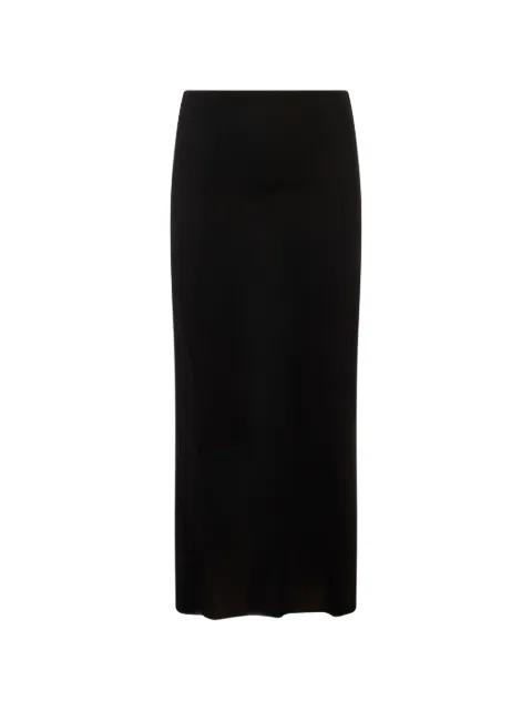 fine-knit semi-sheer midi skirt by JIL SANDER