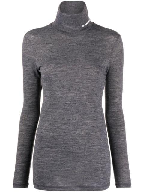fine-knit top by JIL SANDER