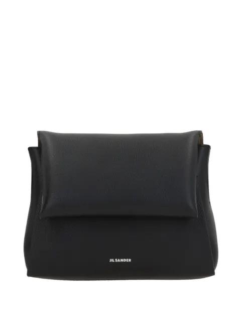 flap-detail shoulder bag by JIL SANDER
