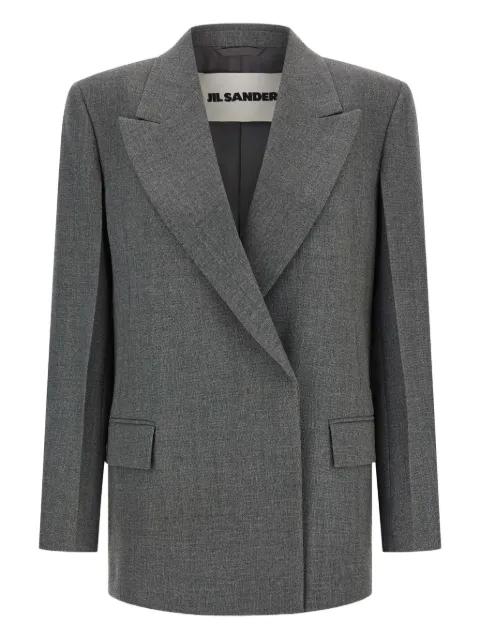 flap-pocket blazer by JIL SANDER