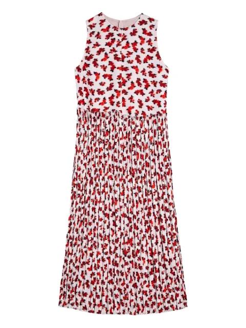 floral-print midi dress by JIL SANDER