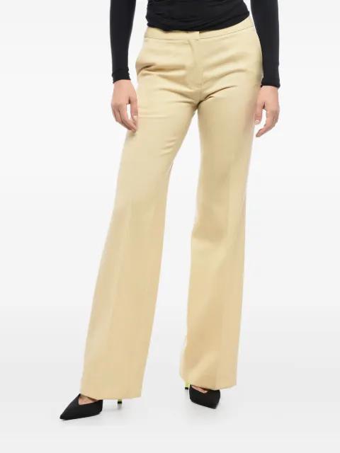 front-pleat wool trousers by JIL SANDER