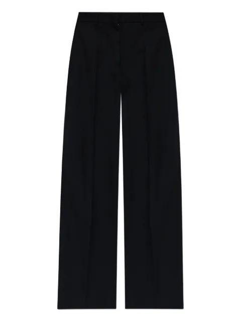 front-pleated wool trousers by JIL SANDER