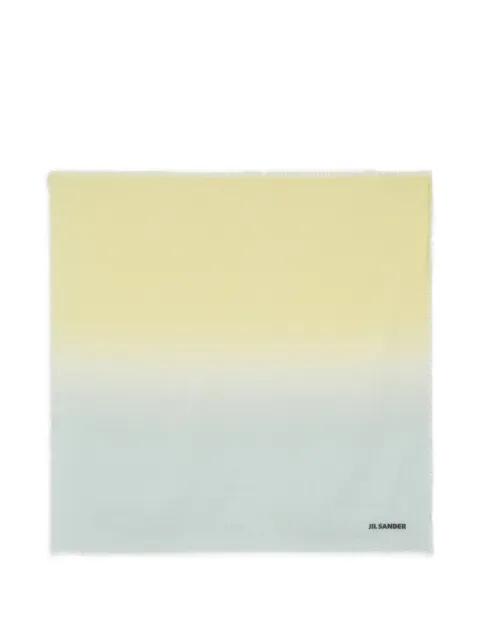 gradient-effect scarf by JIL SANDER